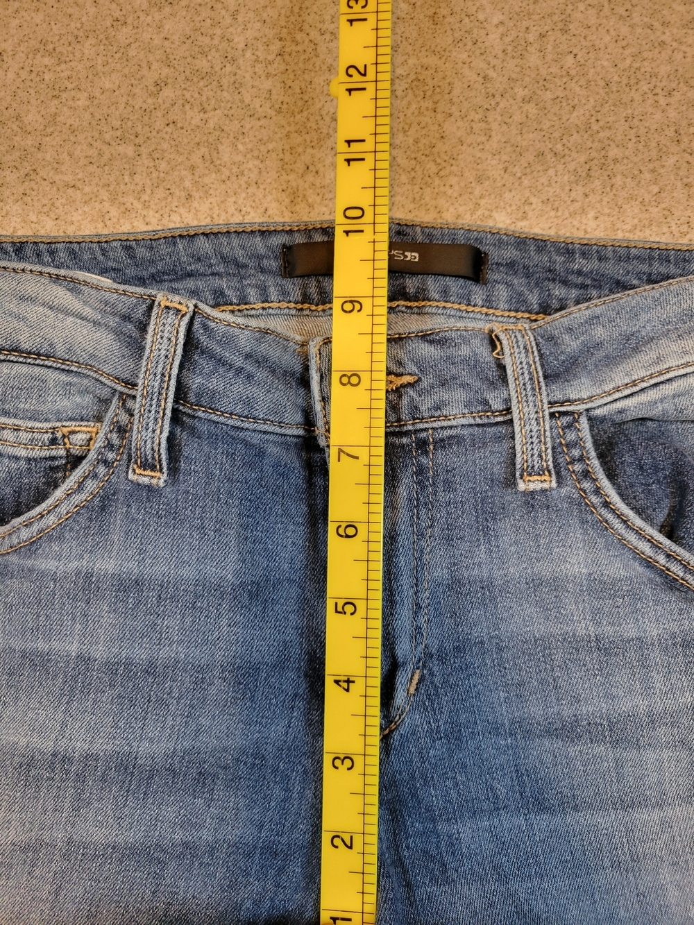 Joe's Jeans Skinny Booty Fit Cotton Stretch Denim Jeans Size 29 - Picture 8 of 10